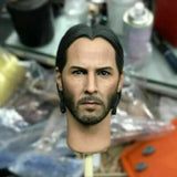 1/6 StarsReeves PVC Head Sculpt Carving fit 12'' Phicen Action Figure Model Model