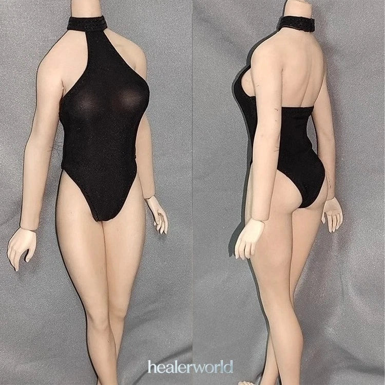 1/6 12" Action Figure Female Halter Neck Swimsuit Soldier Model Model
