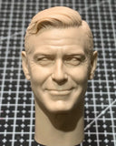 1/6 Scale Unpainted Smile Young Jack Nicholson Head Carving Sculpt Model Toys Model