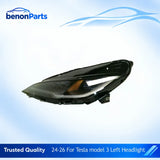 ??2024-2025-2026 For Tesla Model 3 Front Left Side Headlight 1694086-00-H Model