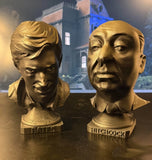 Retro Thriller Filmmaker & Quiet Motel Host Busts ¨C 7¡± Handmade Set Model