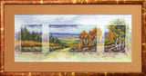 Cross Stitch "Autumn". Embroidery Kit Unprinted ??anvas Charivna Mit Model
