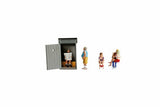 NOCH TT Scale Toilet Stories Assembled and Painted Miniatures Model