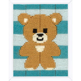 Vervaco stamped long stitch kit "Kleiner B?r", 12,5x16cm, DIY Model