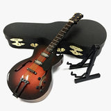1/6 Scale Handmade 20CM Brown ELECTRIC GUITAR Model Toy fit 12¡± Movable Doll Model