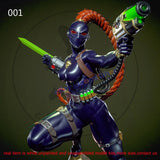 Assasin Callidus 1/8 Unpainted Model Kit Unassembled 3D Printing 24cmH 001 Ver. Model