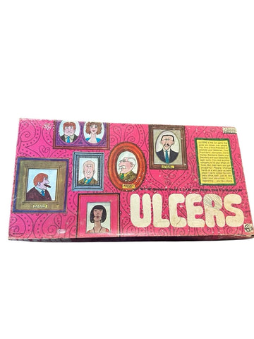 Vintage Waddington's ULCERs Board Game 1970s See Photos For Pieces Model