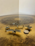 Lot Of 4 Vintage Style Brass Insect Bug Praying Mantis Bee Dragonfly Butterfly Model