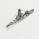 MRY-SFW 1/350  Somers-class Somers Destroyer  DD-381 1938  Full Hull Model