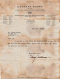 AAA Car Racing Contest Board Stock Car 1934 Correspondence Model