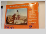 HO Vintage IHC #806 Herald Star Newspaper Building Kit Open Box Model