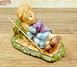 Goebel Berta Hummel Sleeping Shepherd Nativity Figurine 2000 Christmas Germany Model