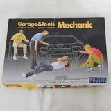 Fujimi 1/24 Garage & Tools Mechanic Model Kit 11003 Figures Vintage 1988 Japan Model