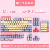 XDA Profile PBT Keycaps 138-Key Set Multi-Language MX Mechanical Keyboard NEW Model