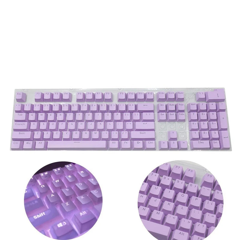 104Pcs Universal Mechanical Keyboard Keycap PC Laptop Bakclit Key Cap Set New AU Model
