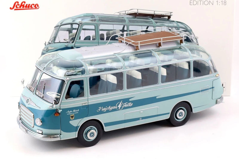 Schuco 1:18 Setra S6 Bus Kraichgaufalke 450034900 Diecast Model Car Model