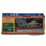 Vintage 1978 AHM HO Model Kit #5736 Freight Station Masterpiece Series Model