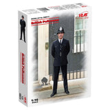 ICM 16011 Plastic model figures kit Scale 1:16 British Policeman - kits models Model