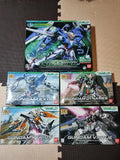 Bandai HG & 1/100 Mobile Suit Gundam 00 Model Kit Set of 5 Model