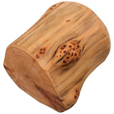 Light Brown Wood Stump Display Base for Jewelry Holder and Sculpture Stand Model
