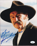 Gene Hackman Signed Photo on Board 8x10, Gene Hackman Autograph in Unforgiven, J Model