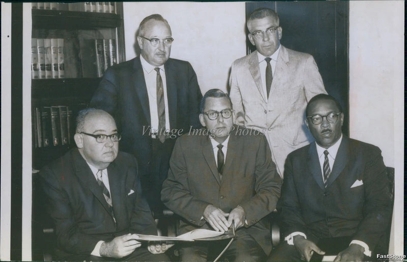 1962 Chicago Illinois Paul Crump Pardon Parole Board Wirephoto 6x8 Model