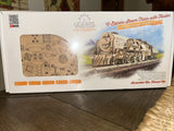 UGEARS V-Models V-Express Steam Train w/ Tender Wood Mechanical Model 1:32 NIB Model
