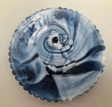 Boyd All The World Loves A Clown Figurine Tiny Plate Blue Slag Model