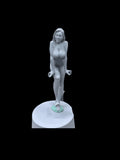 1/20 Female Open Cockpit Pilot Resin Figure GK Model Kit Unassembled Unpainted Model