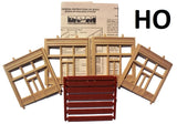 HO- 4 Street Level Walls w/20th Century Entry "Modular System" DPM-30161 Model