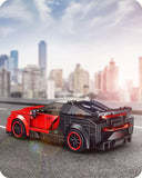 Speed Champion Veyron Car Building Blocks with Display Case, Model Car Kits Toys Model