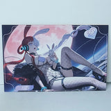 Uta Bunny Rabbit Waifu Card Anime Girl Matchmaker Wall Art Oversized Board A5 Model