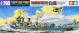 Tamiya 31402 1/700 Model Waterline Kit WWII IJN Japanese Destroyer Shiratsuyu Model