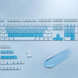 132 Keys PBT Keycaps, Jelly Keycaps Cute Creamy Key caps MOA Profile, MX-for ... Model
