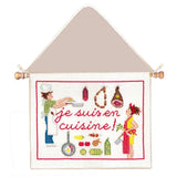 Le Bonheur des Dames counted cross stitch kit "I Am In The Kitchen", 19x15cm, DI Model