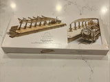 Ugears Railway Platform 3D Wooden Mechanical Puzzle Model Kit OPEN BOX COMPLETE Model