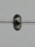 Authentic Pandora Sterling Silver Captivating Black Glass Murano Charm #790640 Charms