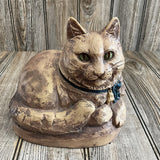 The Stone Bunny Inc Cat Art Sculpture Resin 17¡± Tall 7 Inch Wide Model