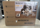 Mechanical 3D Wooden Puzzle Rail Bead Model Kit Brain Teaser Puzzle DIY Model