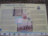 Photo 12x8 Town Hall - Lower St Clears - Information Board St Clears/Sanc c2015 Model