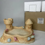Cherished Teddies The Sea Display Base Stand Enesco CRT233 Sand Castle VTG 1996 Model