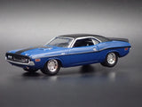1970 70 DODGE CHALLENGER BLUE 1:64 SCALE COLLECTIBLE DIORAMA DIECAST MODEL CAR Model