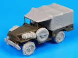 1/35 Scale Die-Cast Resin Model Assembled Kit US Military Truck Accessories Set Model