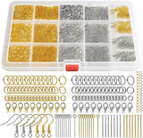 Jewelry Making Supplies Kit with Jump Rings Earring Hooks Lobster Claws Clasps Model