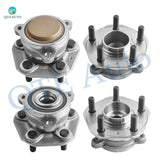 Set of 4 Front-Rear Wheel Hub Bearing Assembly For 2018-2024 Tesla Model 3 Model