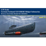 Bronco CB35053 1/35 German Seehund XXVIIB/B5 Midget Submarine Assembly Model Kit Model