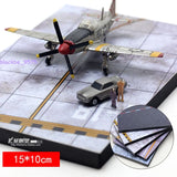 Static Plane Airport Runway Platform Tarmac Military Model Layout Display Kits Model