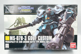 BANDAI HG /144 HGUC MS-07B-3 Gouf Custom Mobile Suit Gundam 081 Model Kit Model