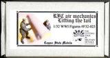Copper State Models 1/32 RFC WWI MECHANICS LIFTING THE TAIL 2-Figure Set Model