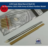 1/35 Metal Barrel for Academy 13511 ROK Army K2 Black Panther Model Kit Model
